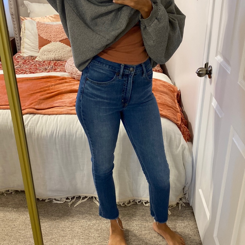 Gap high rise jeans size 26